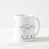 Mug du nom du peptide Liah (Devant droit)