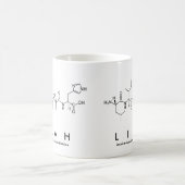Mug du nom du peptide Liah (Centre)