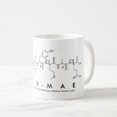 Mug du nom du peptide Lily-Mae (Devant droit)