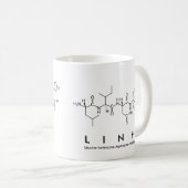Mug du nom du peptide linh (Devant droit)