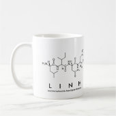 Mug du nom du peptide linh (Gauche)