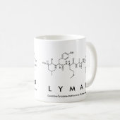 Mug du nom du peptide Lyman (Devant droit)