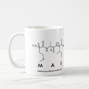 Mug du nom du peptide Mai