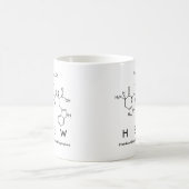 Mug du nom du peptide mâle (Centre)