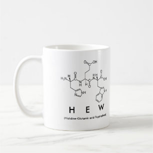Mug du nom du peptide mâle