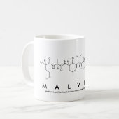 Mug du nom du peptide Malvina (Devant gauche)