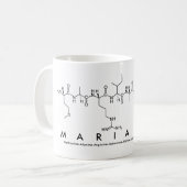 Mug du nom du peptide Marianna (Devant gauche)