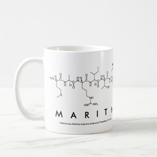 Mug du nom du peptide Marith (Gauche)