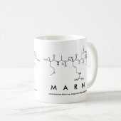 Mug du nom du peptide Marni (Devant droit)