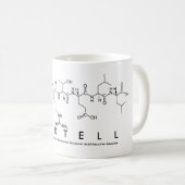 Mug du nom du peptide Martell (Devant droit)