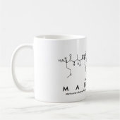 Mug du nom du peptide martyna (Gauche)