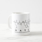 Mug du nom du peptide Mayline (Devant gauche)