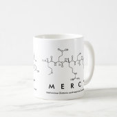 Mug du nom du peptide Mercy (Devant droit)