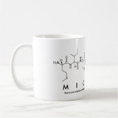 Mug du nom du peptide michial (Gauche)