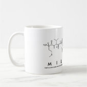 Mug du nom du peptide Mildred (Gauche)
