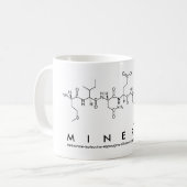 Mug du nom du peptide Minerva (Devant gauche)
