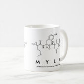 Mug du nom du peptide myla (Devant droit)