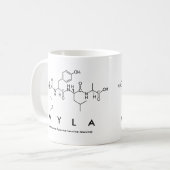 Mug du nom du peptide myla (Devant gauche)