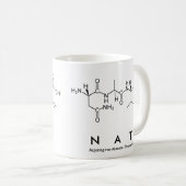 Mug du nom du peptide nat (Devant droit)