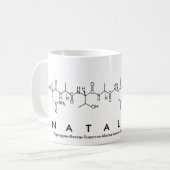 Mug du nom du peptide Natalina (Devant gauche)