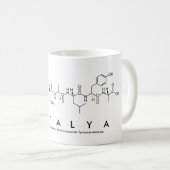 Mug du nom du peptide Natalya (Devant droit)