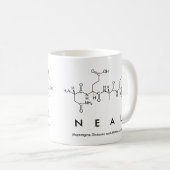 Mug du nom du peptide néal (Devant droit)