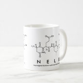 Mug du nom du peptide néle (Devant droit)