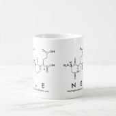 Mug du nom du peptide néle (Centre)