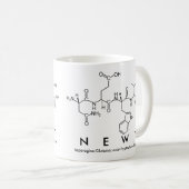 Mug du nom du peptide Newt (Devant droit)