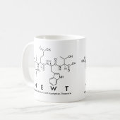Mug du nom du peptide Newt (Devant gauche)