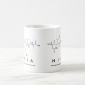 Mug du nom du peptide Nikia (Centre)