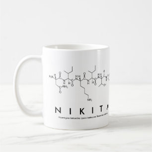 Mug du nom du peptide Nikita