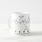 Mug du nom du peptide Pernell (Devant gauche)