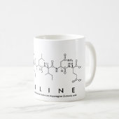 Mug du nom du peptide Philine (Devant droit)