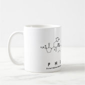 Mug du nom du peptide Philine (Gauche)