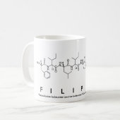 Mug du nom du peptide philippin (Devant gauche)