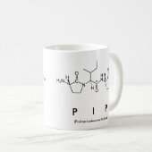 Mug du nom du peptide pip (Devant droit)