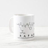 Mug du nom du peptide Rafaela (Devant gauche)