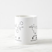 Mug du nom du peptide Raff (Centre)