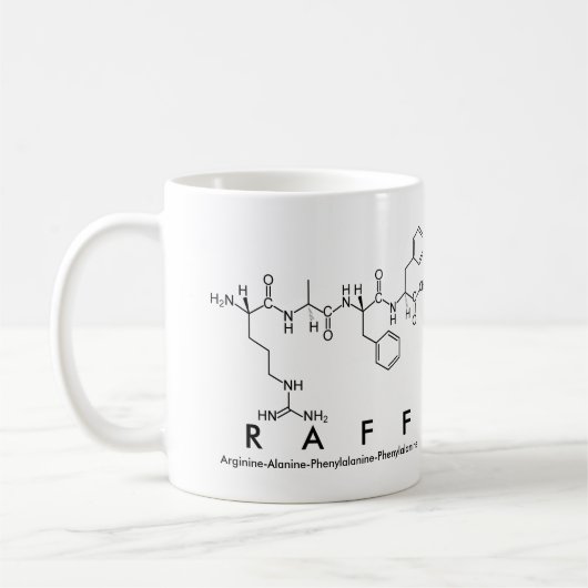 Mug du nom du peptide Raff (Gauche)
