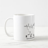 Mug du nom du peptide Raleigh (Gauche)