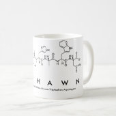 Mug du nom du peptide Rashawn (Devant droit)