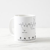Mug du nom du peptide Raymond (Devant gauche)