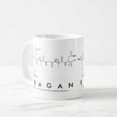 Mug du nom du peptide Reagan (Devant gauche)