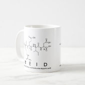 Mug du nom du peptide Reid (Devant gauche)