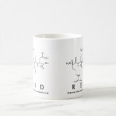 Mug du nom du peptide Reid (Centre)