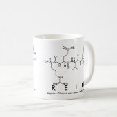 Mug du nom du peptide Rein (Devant droit)