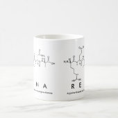 Mug du nom du peptide Reina (Centre)