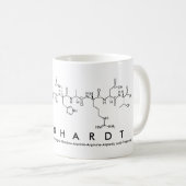 Mug du nom du peptide Reinhardt (Devant droit)
