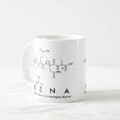 Mug du nom du peptide Rena (Devant gauche)